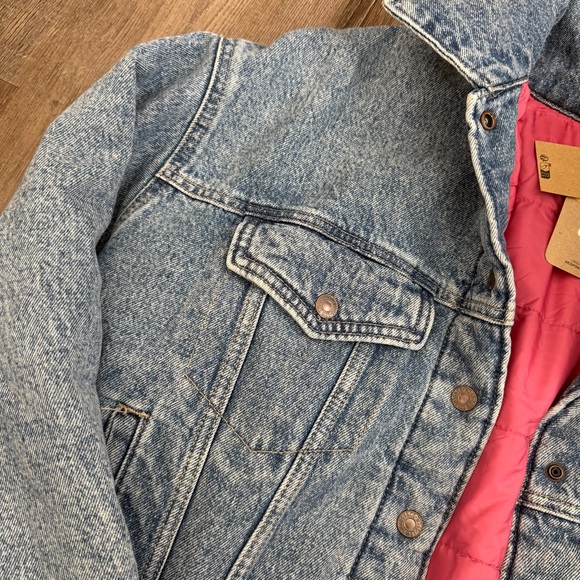 Levi's® Women's Padded Trucker Jacket - Whatever Whenever M - Picture 4 of 6